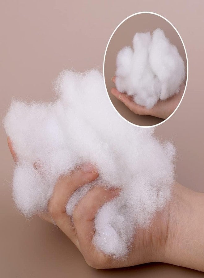 IMSMARTMART Premium Polyester Fiber Filling (400g) - Ultra-Soft, Hypoallergenic, Washable Stuffing for Pillows, Cushions, Soft Toys, DIY Crafts, and Home Decor - Image 4